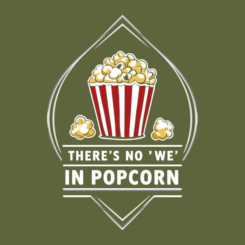 Dicton de pop-corn amusant, pop-corn en rafale