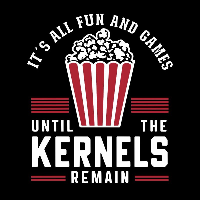 Lustiger Popcorn-spruch, Binge-watching-popcorn