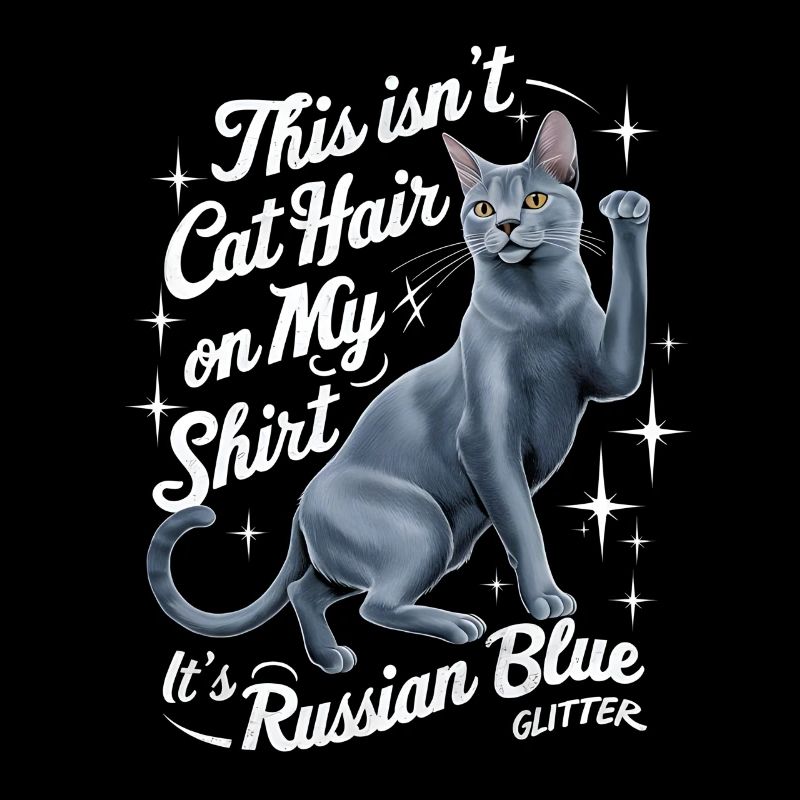 Katze Russisch Blau Geschenk