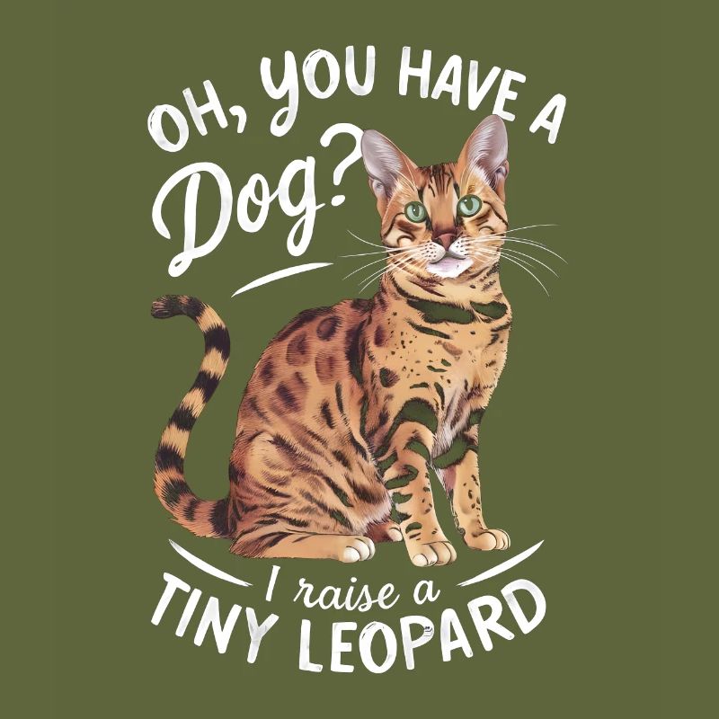 Katze Winzig Leopard Geschenk