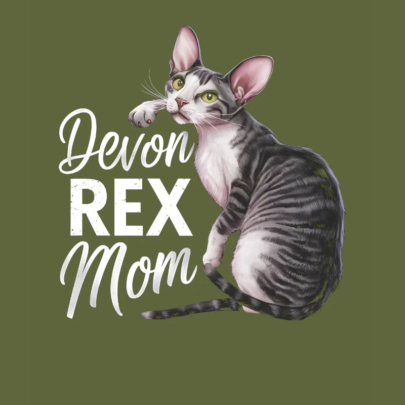 Katze Devon Rex Geschenk
