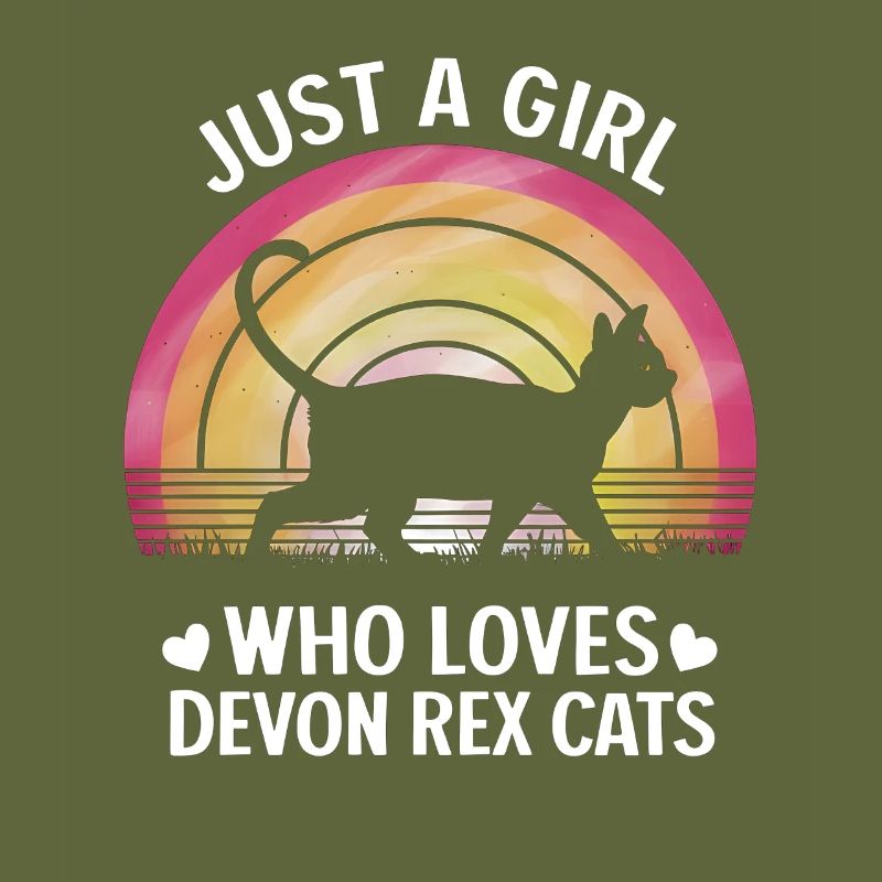 Katze Devon Rex Geschenk