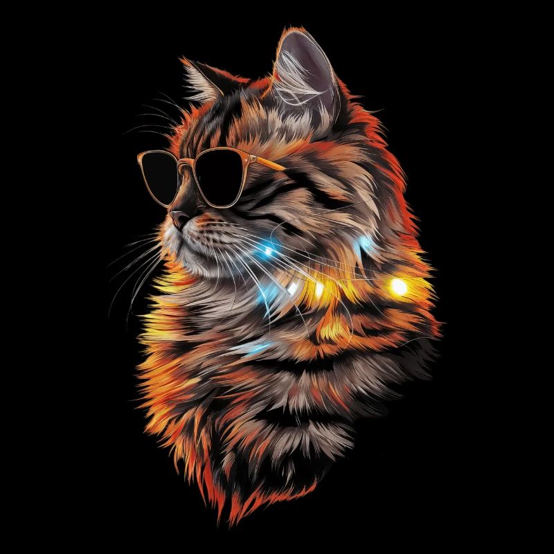 Sonnenbrille mit Perserkatze Geschenk