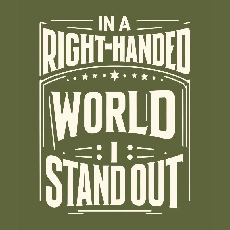 Linkshänder Lefty Left-hander Leftie Buddy