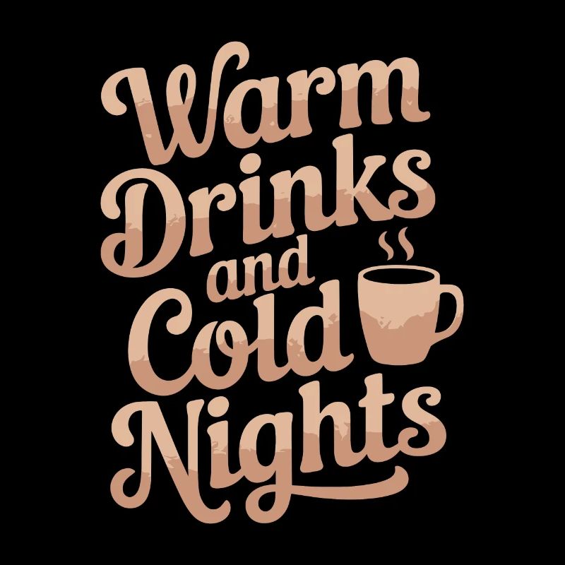 Hiver Confortable Culture Couvertures chaudes Chocolat chaud
