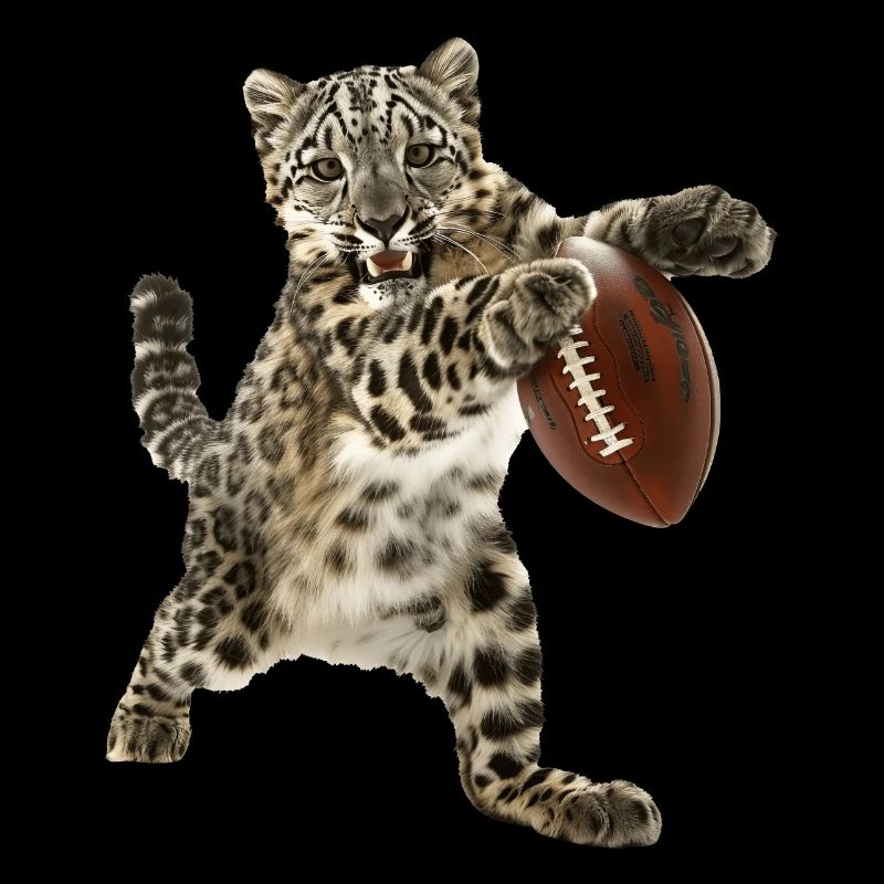 Snow Leopard Football
