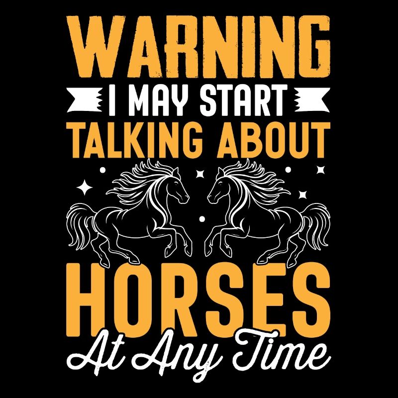 Could talk about horses