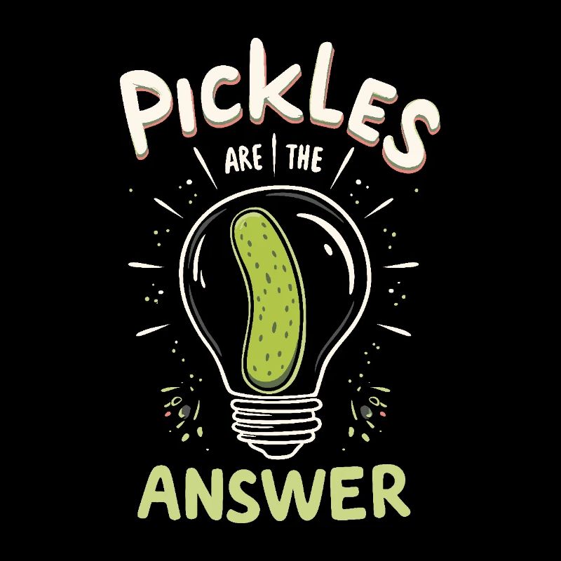 Amateurs de cornichons Humour Blagues dill-ightful Nourriture drôle