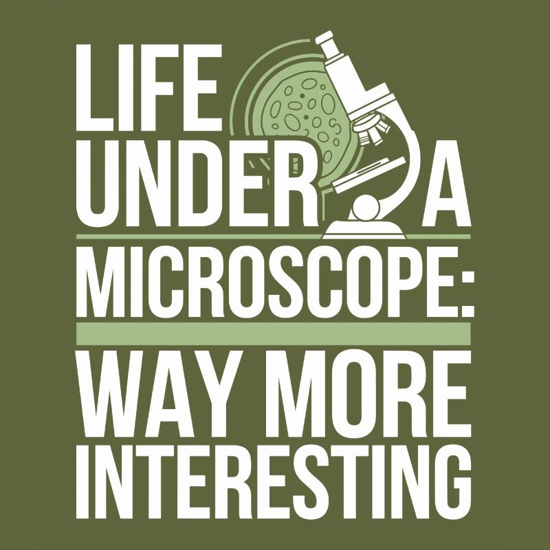Microscope Enthusiast Lab Technician Science