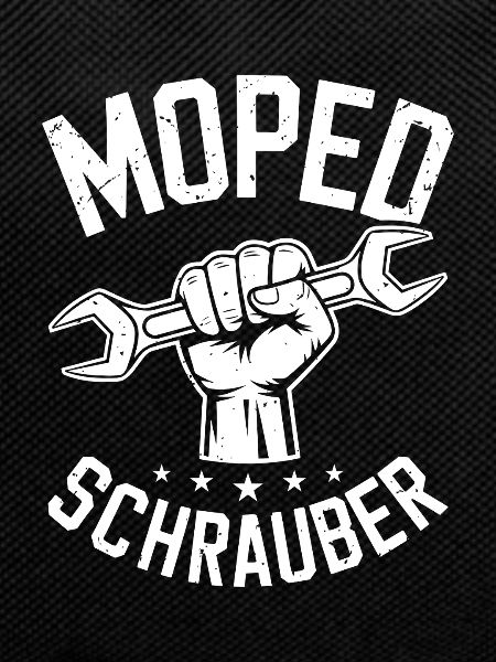 Moped Mechaniker Oldtimer Moped Schrauber