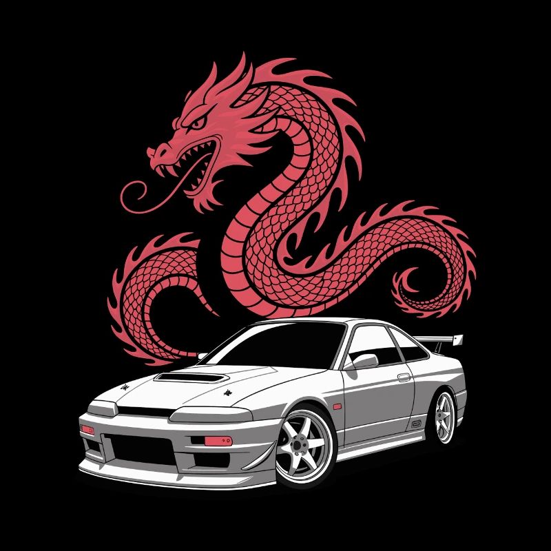 Drift automobile, course automobile, drift automobile