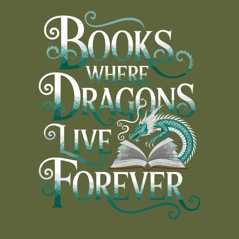 Fantasy Book Reader Magical Story Lover
