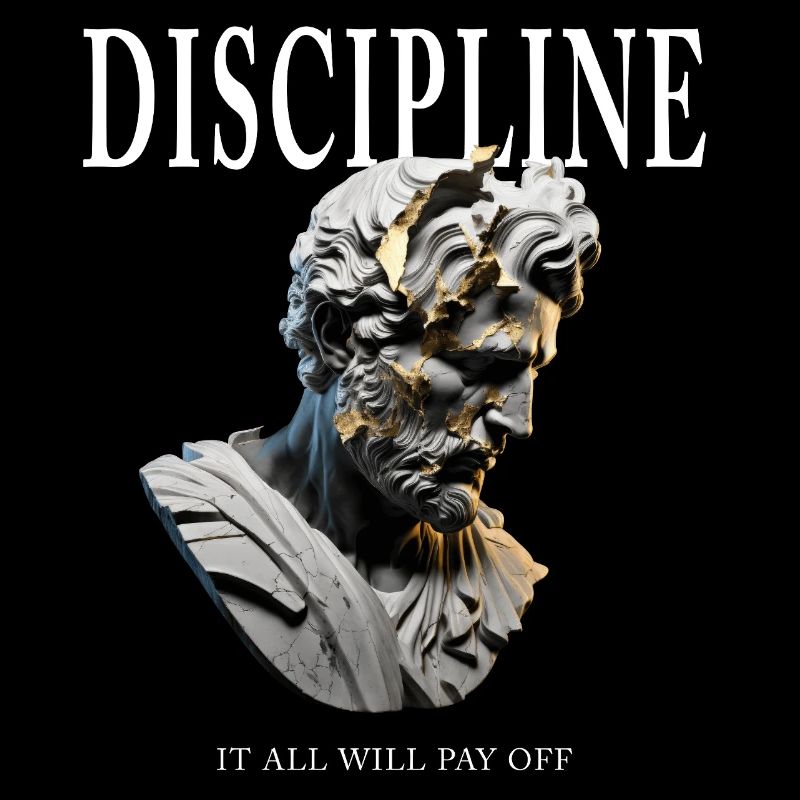 Disziplin Griechische Statue – It All Will Pay Off