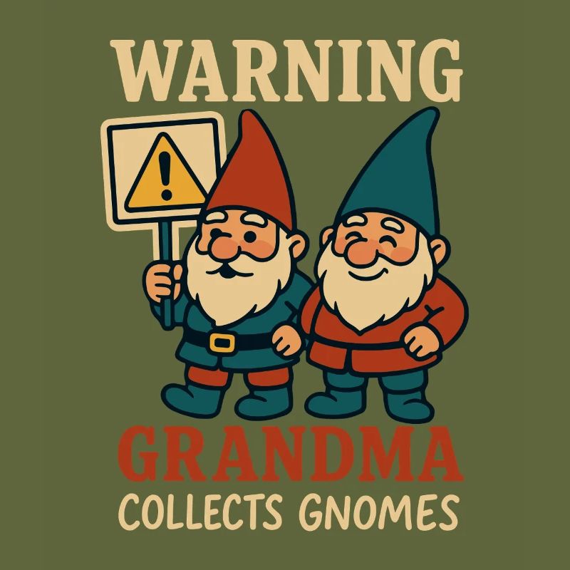 Garten Zwerg Oma: Eigenwilliger Gnomecore,