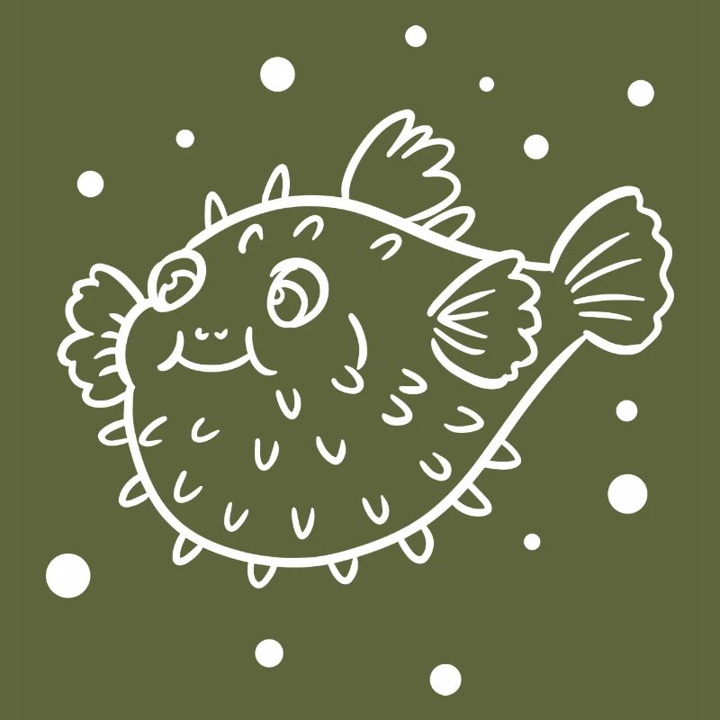 Thick puffer fish