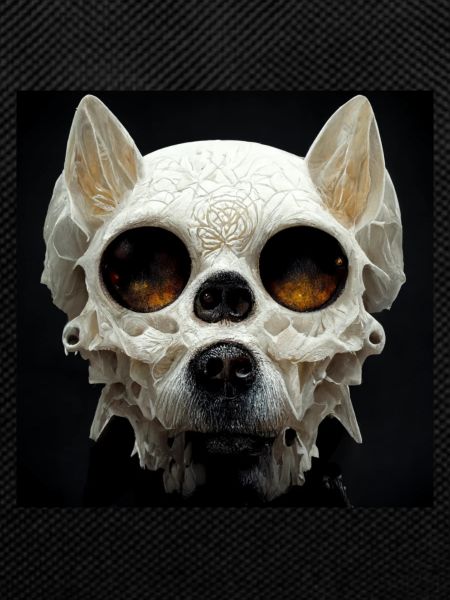 Dog Skull Skull Skull