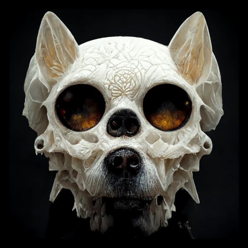 Dog Skull Skull Skull