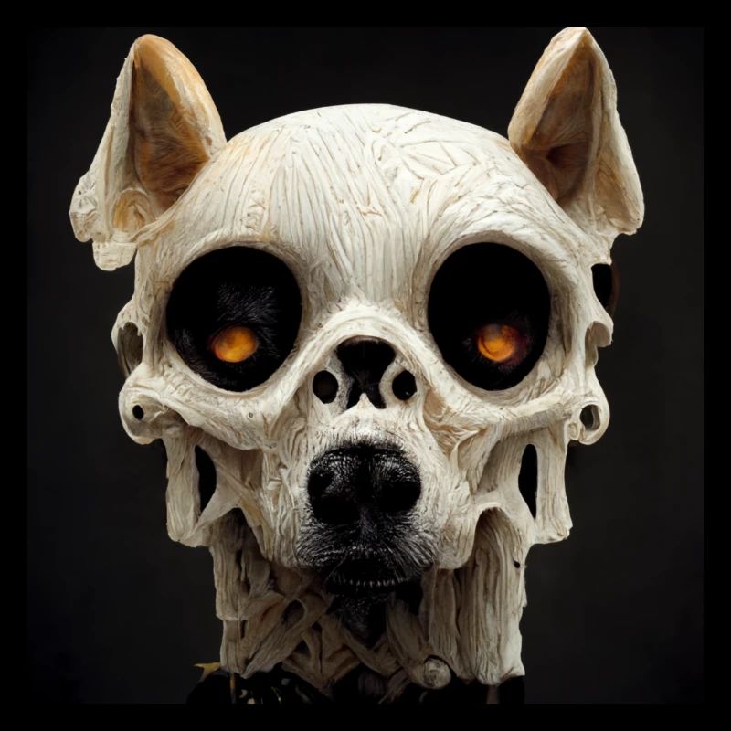 Dog Skull Skull Skull