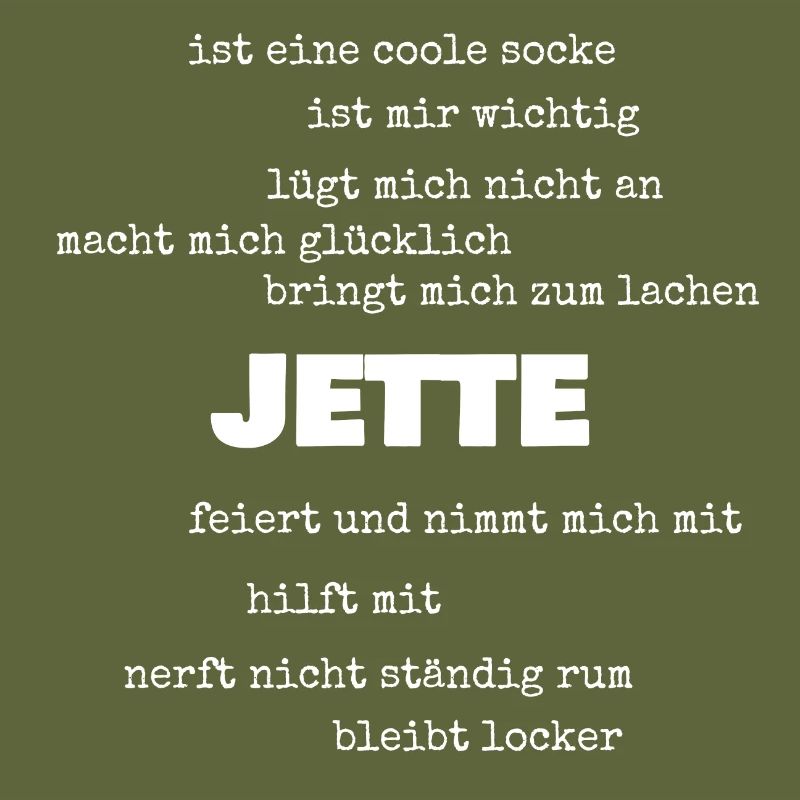 Spruch Jette