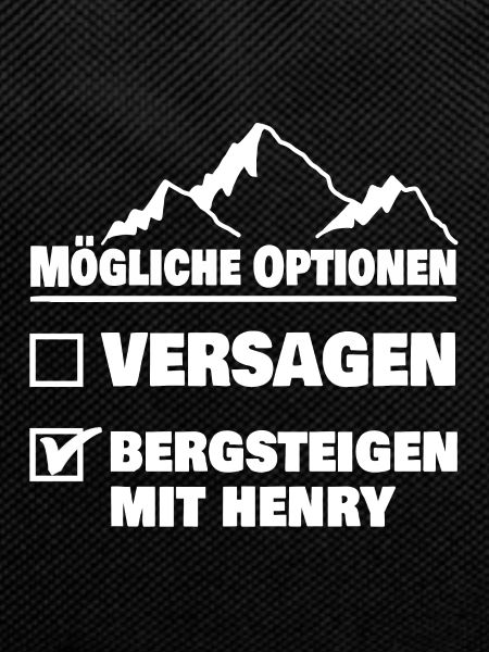 Bergsteigen Henry