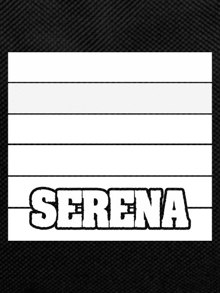 Woman's name Serena