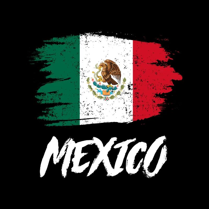 Drapeau du Mexique pour des vacances au Mexique