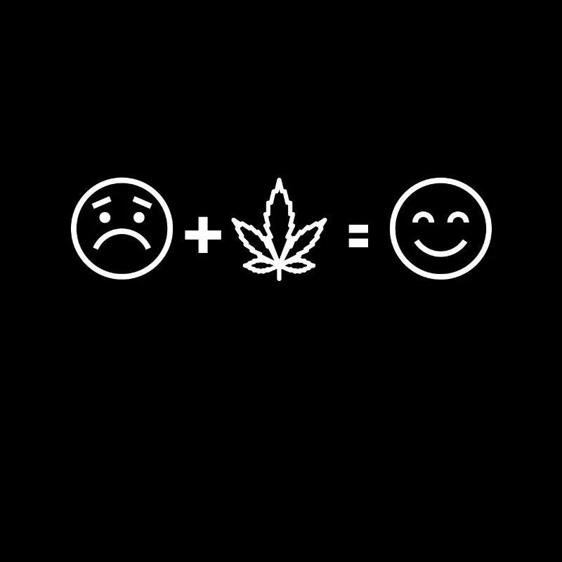 Weed Emoji Hemp Cannabis Marijuana Gift