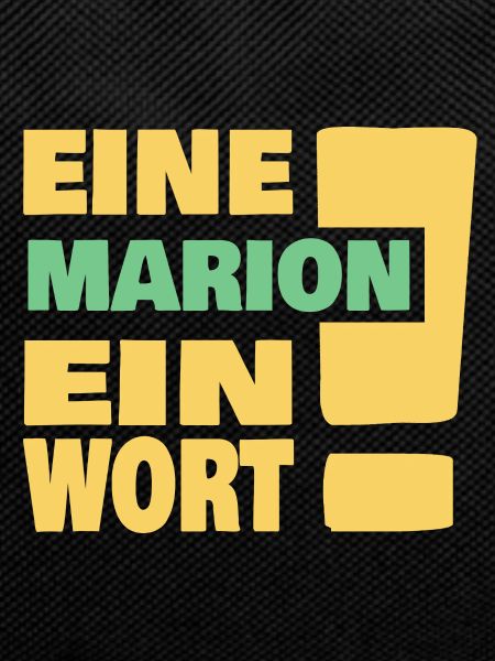 Spruch Vorname Marion