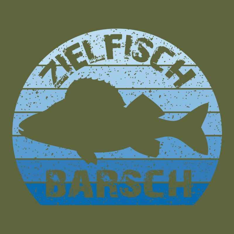 Target fish perch | Perca | Barchangler