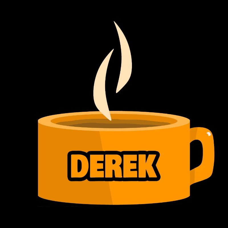 Derek als Teetasse
