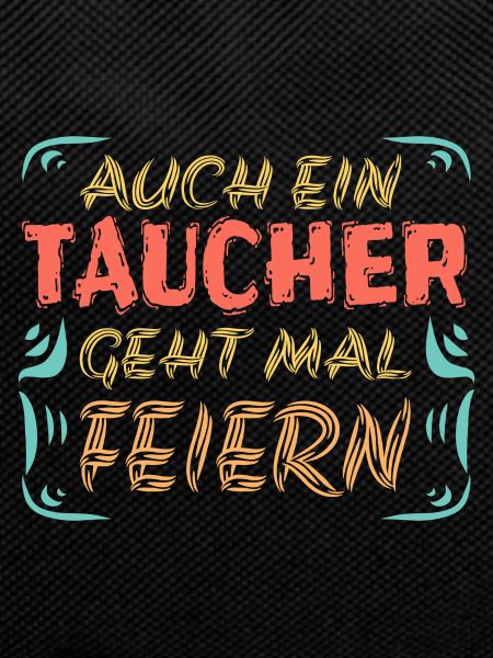 Feiern mit taucher