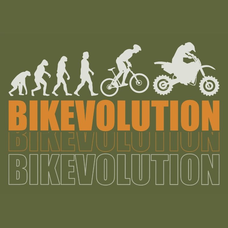 Motorcycle Evolution Vintage Shadow Biker