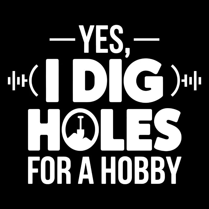 Metal Detector Holes Digging Hobby Treasure Hunter