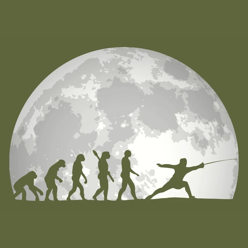 Fechten Evolution Vintage Fencer
