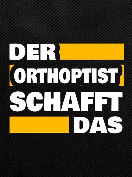 Orthoptist as work