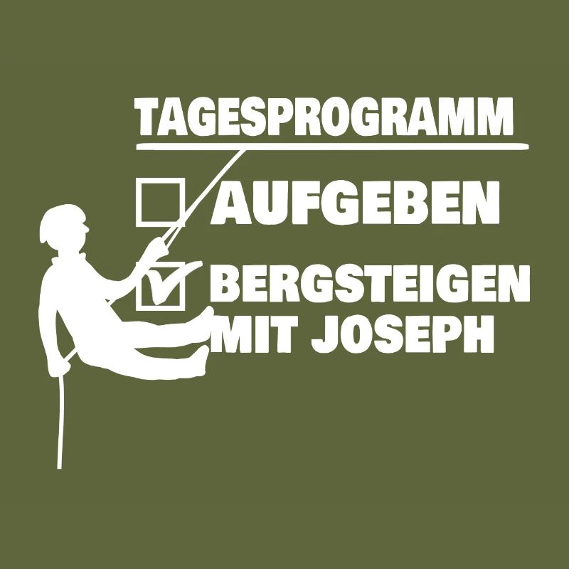 Berg mit joseph oder aufgeben