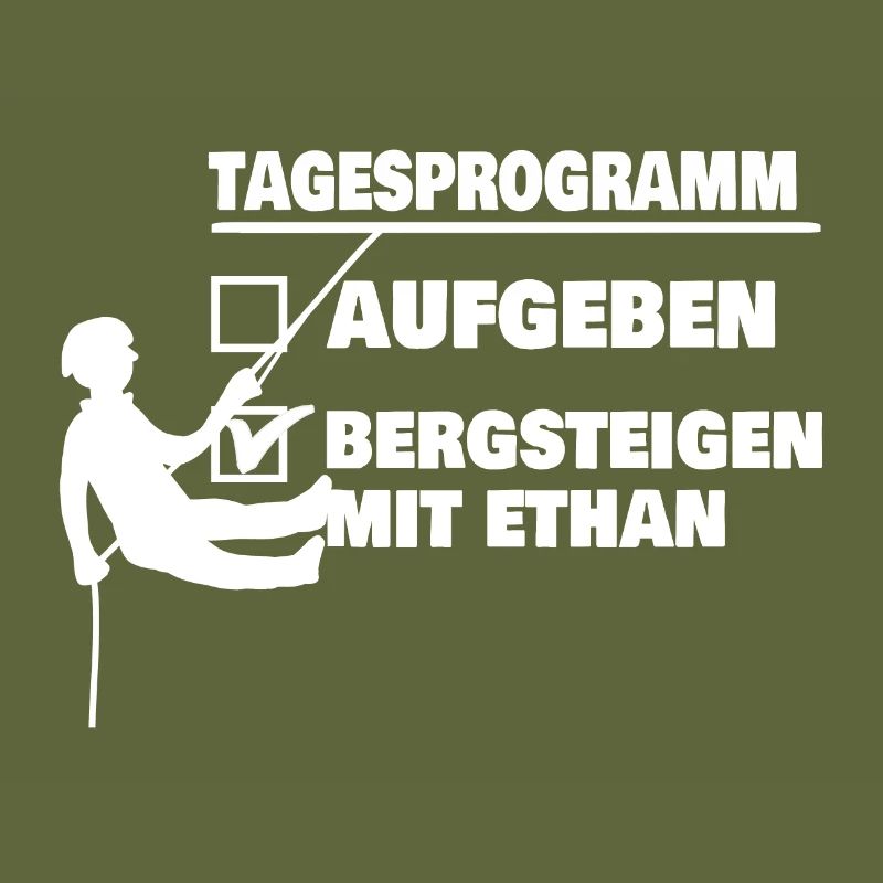 Berg mit ethan oder aufgeben