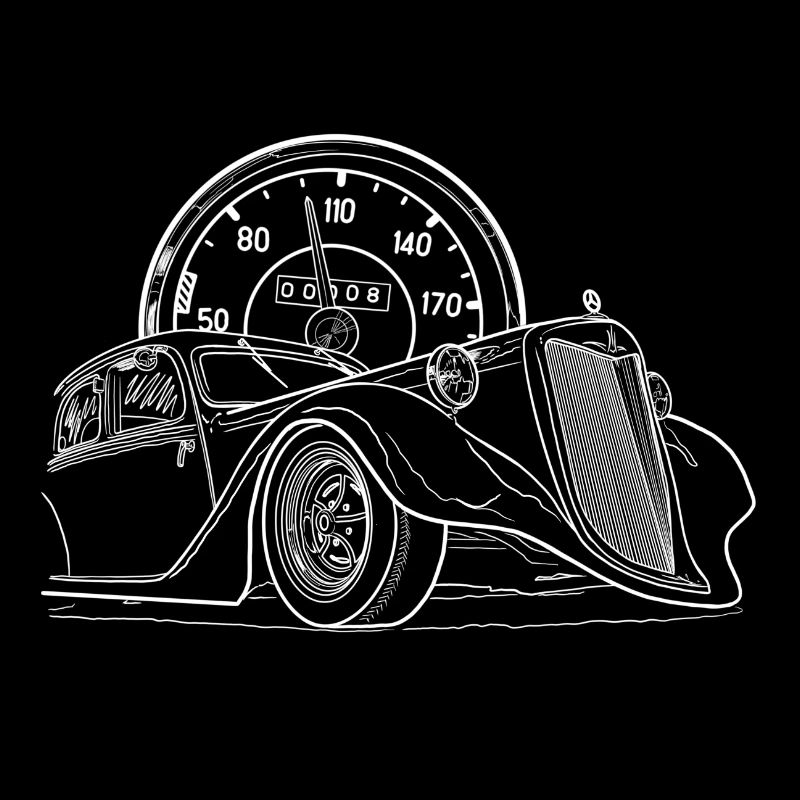 Oldtimer weiß