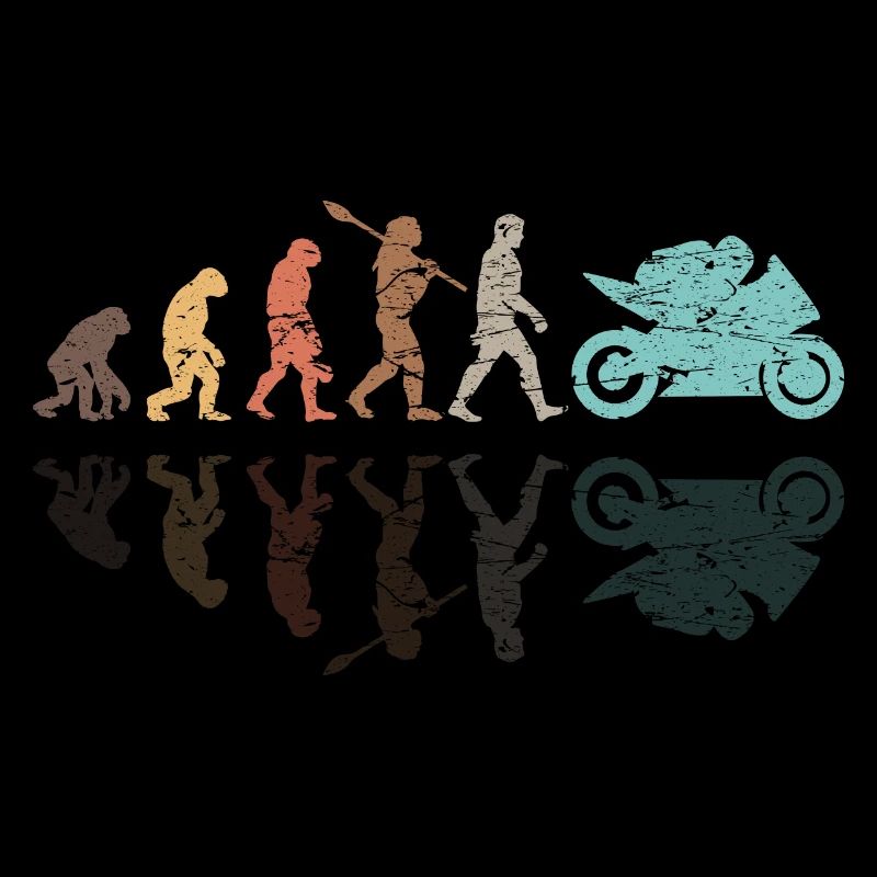 Motorcycle Evolution Vintage Shadow Biker