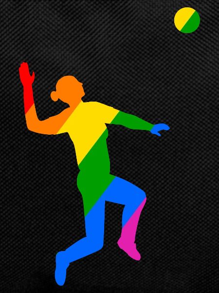 Rainbow Jump in Volleyball