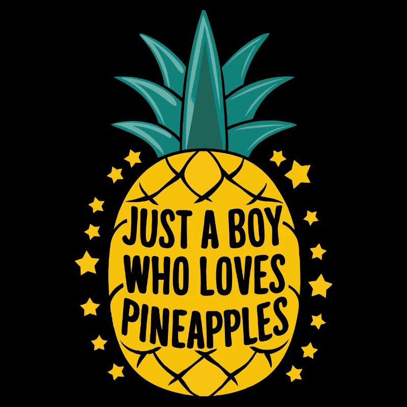 Pineapple tropical hawaiian fruit