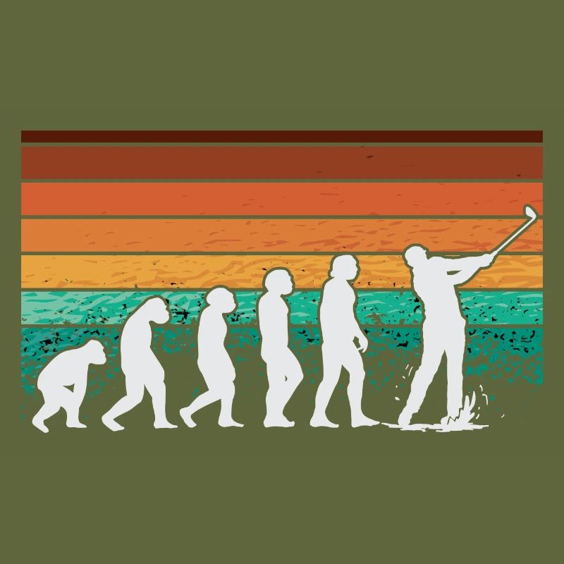 Golf Evolution From Monkey To Men BBall Lovers