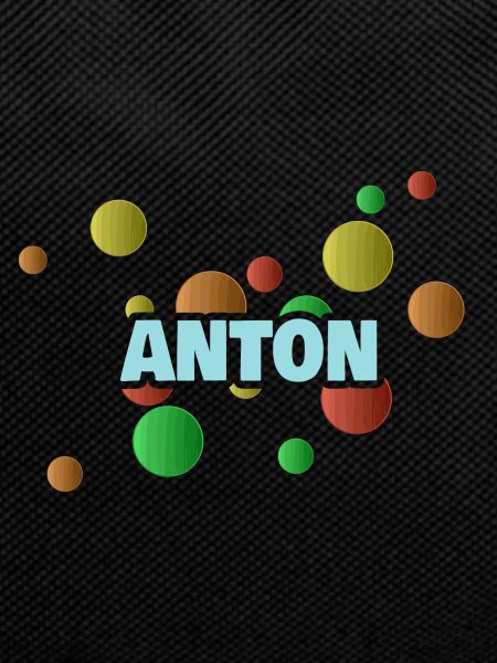 Anton as Anton