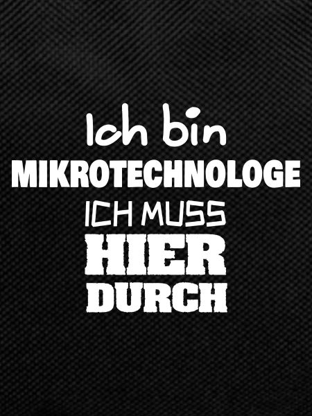 Occupation Microtechnologist