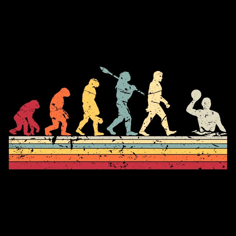 POLO Human Evolution Vintage Water Polo