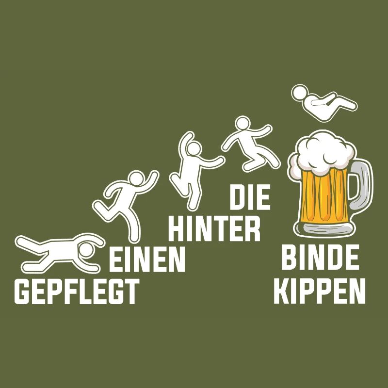 Gepflegt Einen Hinter Die Binde Kippen