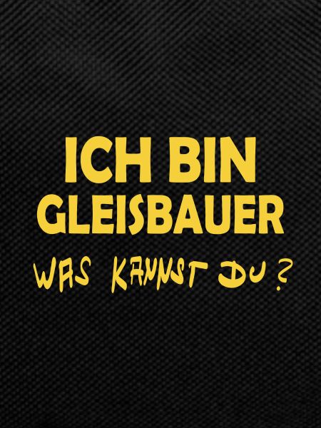 Beruf Gleisbauer