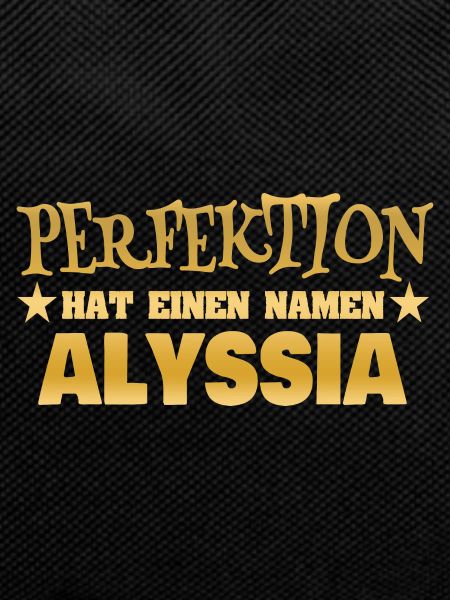Alyssia as a woman's name