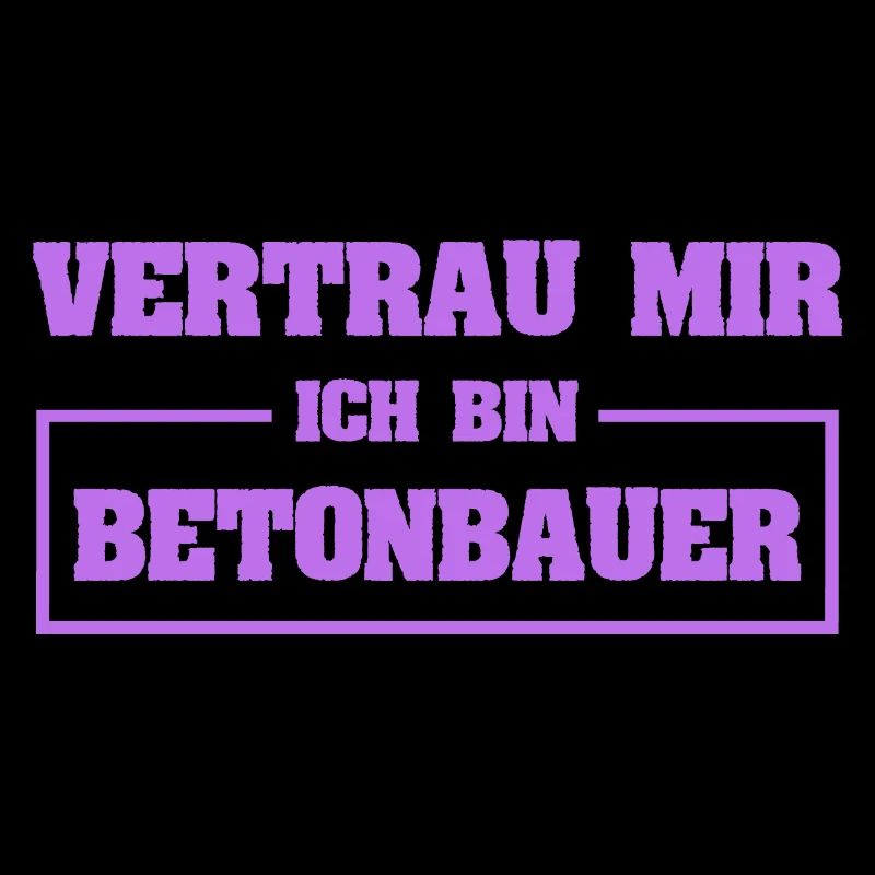 Funny concrete worker