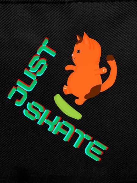 Just Skate Skateboard Cat